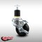 Service Caster 3'' SS Phenolic Swivel 1-7/8'' Expanding Stem Caster with Brake SCC-SSEX20S314-PHS-TLB-178 - alternate 2
